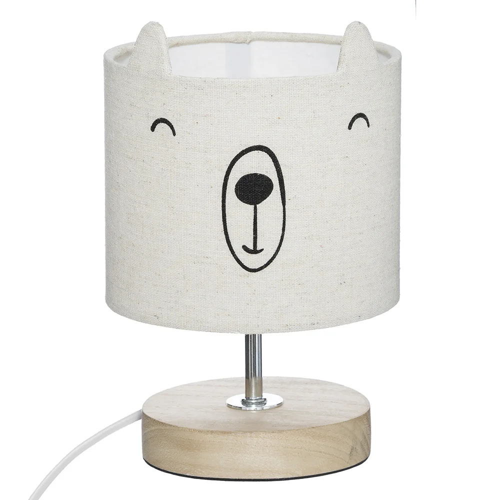 Candeeiro Infantil de Mesa Bear E14 (Lâmpada Nã.