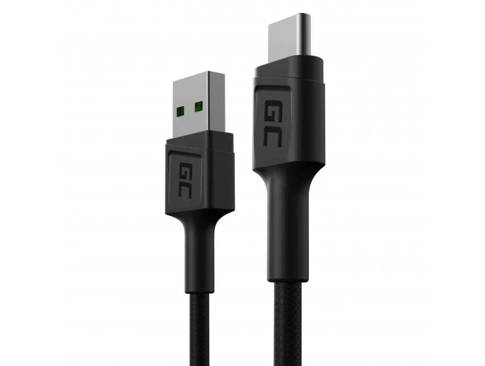 Cable Green Cell Gc Powerstream Usb-A - Usb-C 30c.