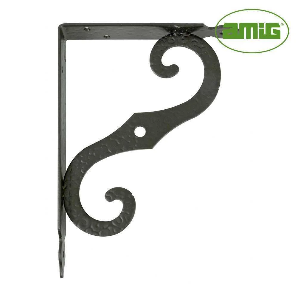 Poleia 2-4 100x90mm Aço Preto (S) 200 Amig