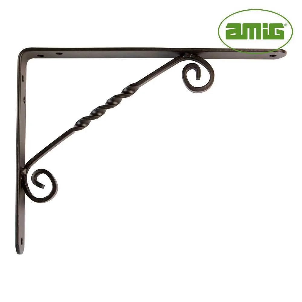 Poleia 11- 250x200mm Aço Preto (S) 8839 Amig