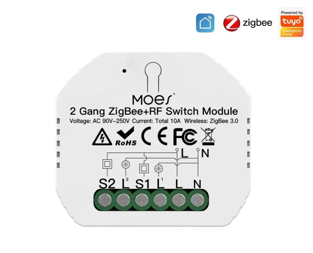 Módulo 2 Canais Zigbee