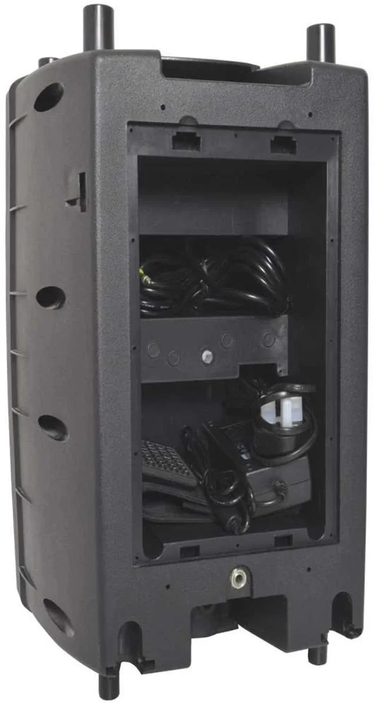Sistema Pa Portatil C/micros Uhf  Bluetooth® e Dvd