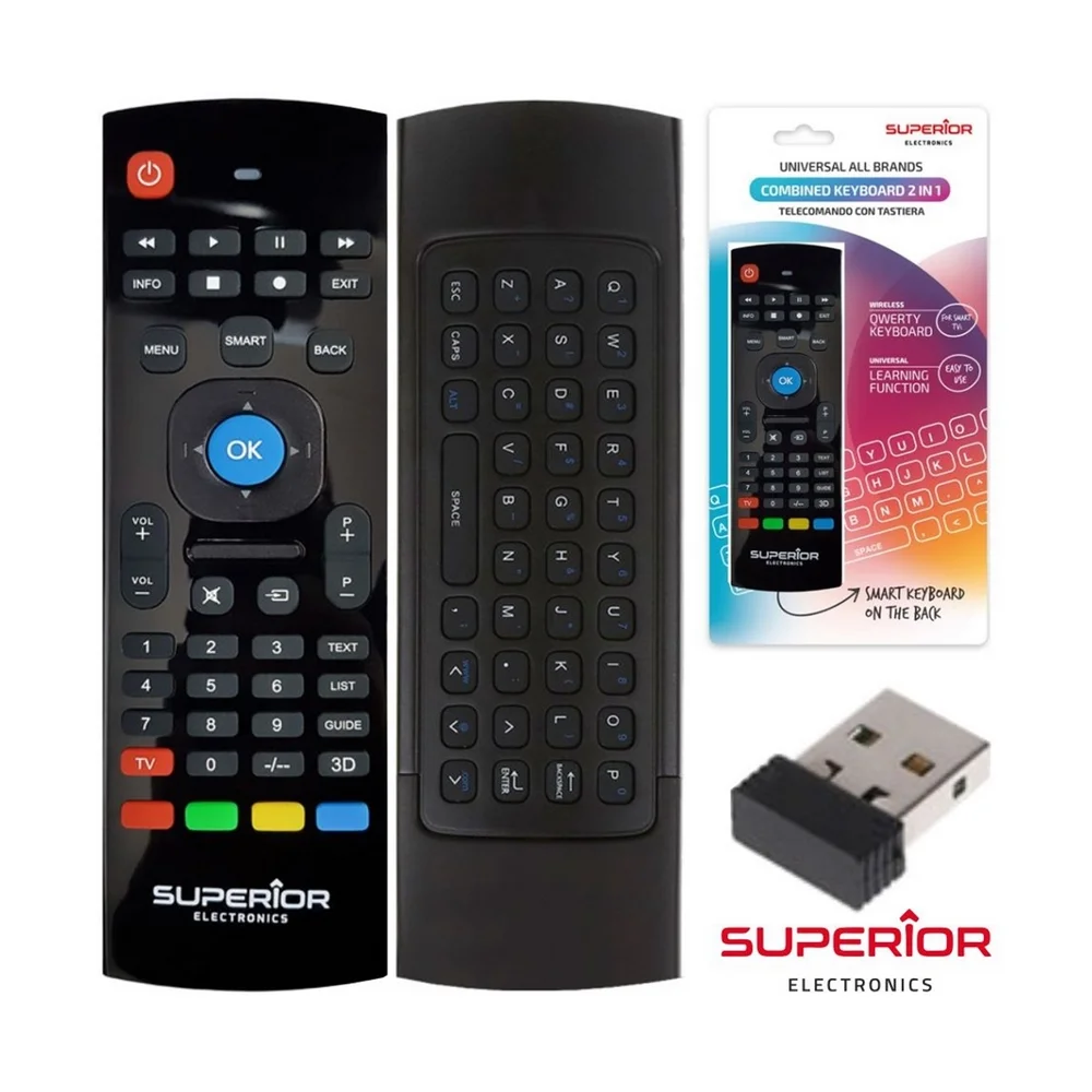 Teclado Qwerty Universal Con Comando Universal