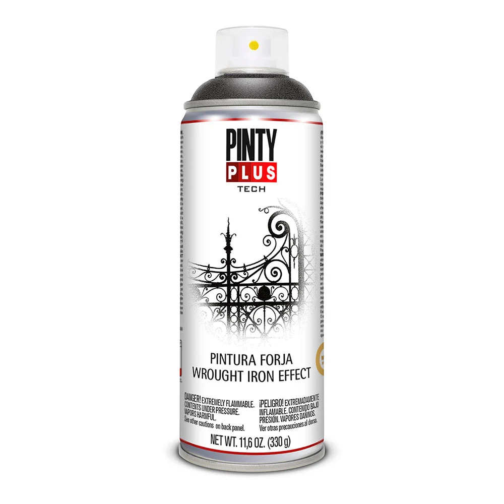 Tinta Em Spray Pintyplus Preto Forge 520cc