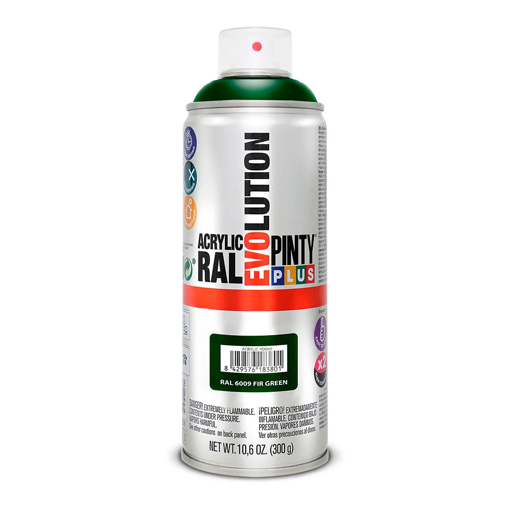 Tinta em Spray Pintyplus Evolution 520cc Ral 6009.