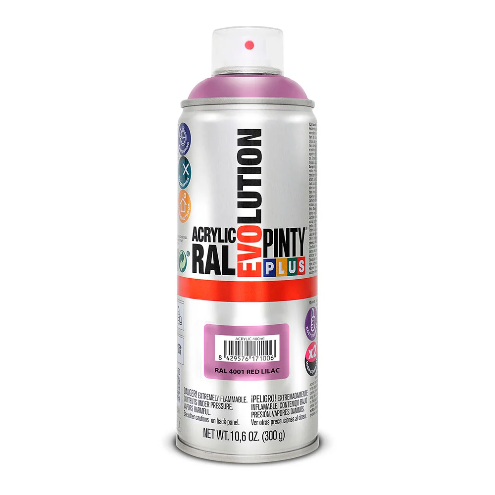 Tinta Em Spray Pintyplus Evolution 520cc Ral 4001
