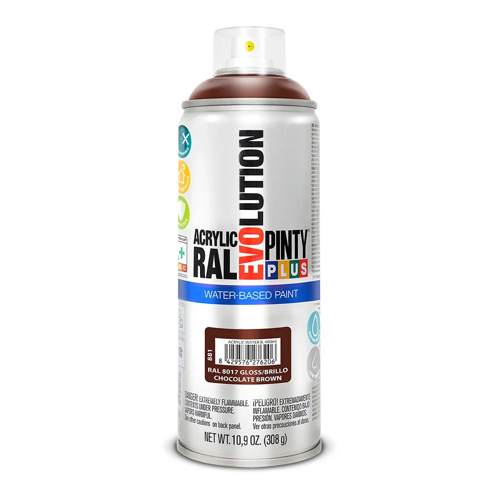 Spray Pintyplusbase de água Chocolate 520cc