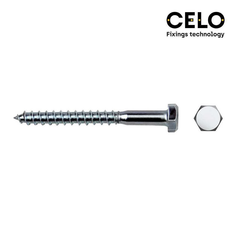 Caixa 250un.Tira Fundo Hexagonal Din/Ref 571 8x70.