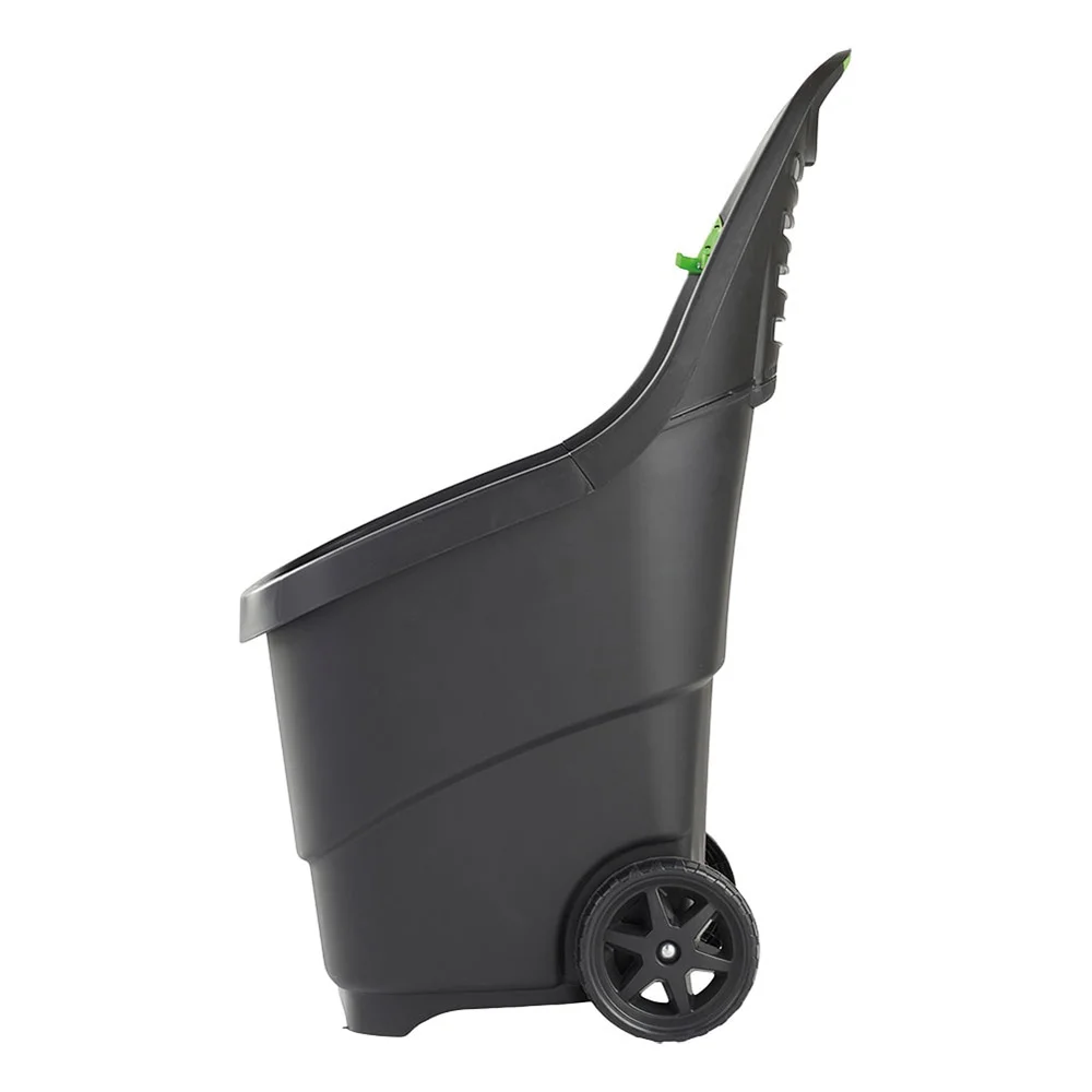 Carrinho de Jardim 65 L 87x60x50cm Cor Preta