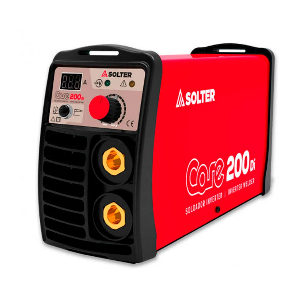 Equipamento de Soldador Inverter Core 200di com Acessórios Solter