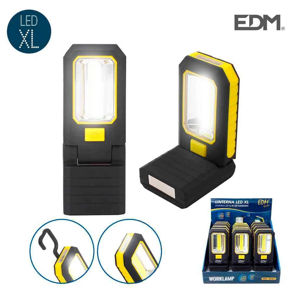 Lanterna Led Xl 3 Leds De 200 Lumens