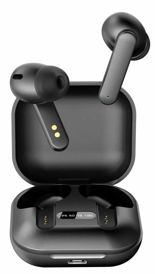 Auriculares Bluetooth In-Ear Fitear-X100b Preto - Gembird
