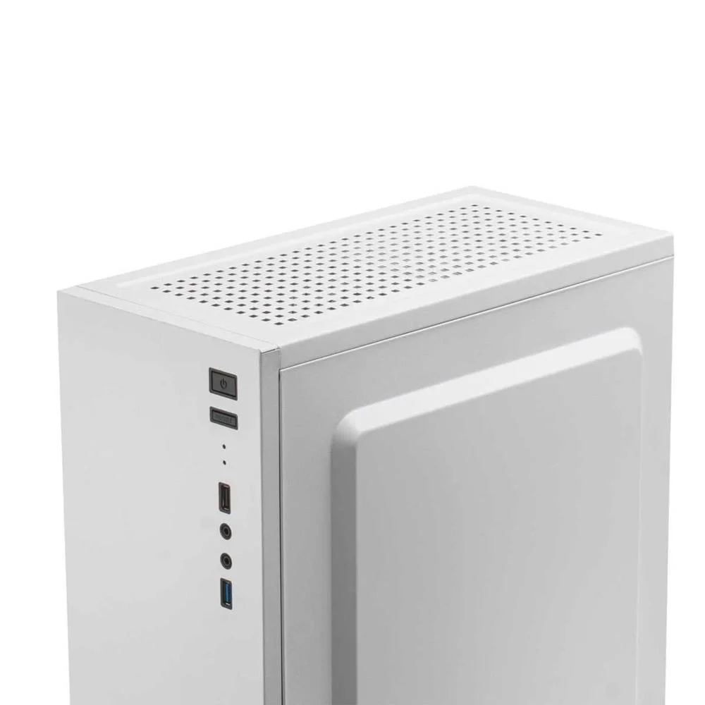 Caixa Semitorre ATX Mars Gaming MC100W Branco ATX