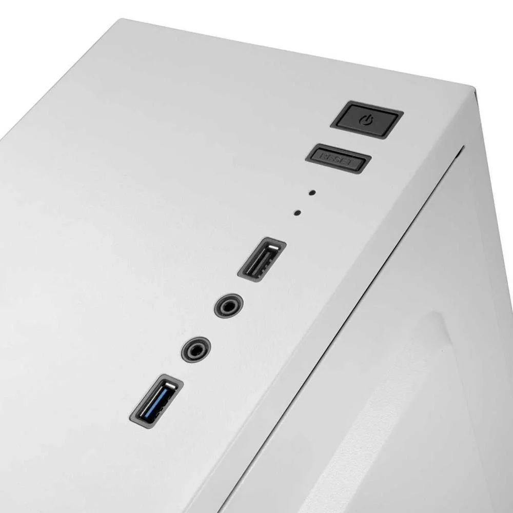 Caixa Semitorre ATX Mars Gaming MC100W Branco ATX