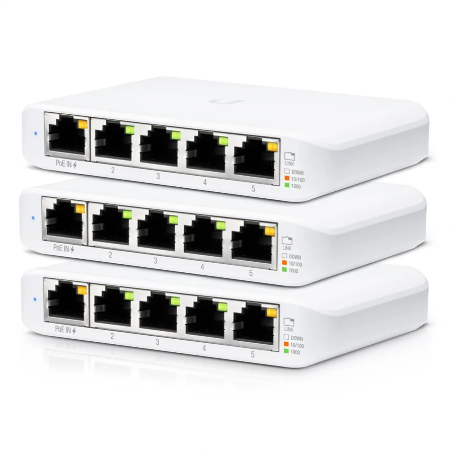 Ubiquiti Unifi Switch Usw-Flex-Mini 3er-Pack Ohne Netzteil