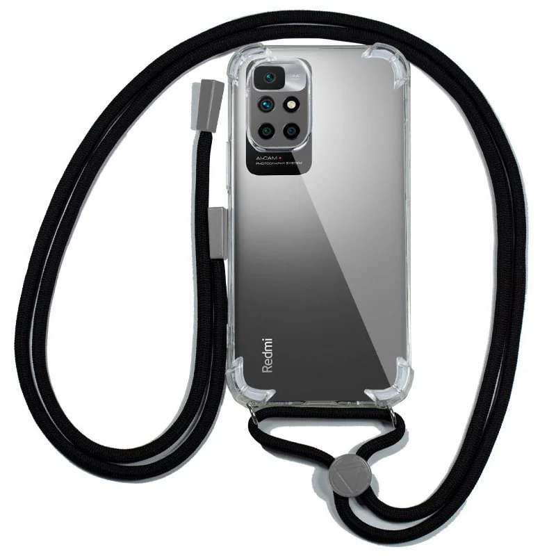 Capa Cool Para Xiaomi Redmi 10 Cordão Preto