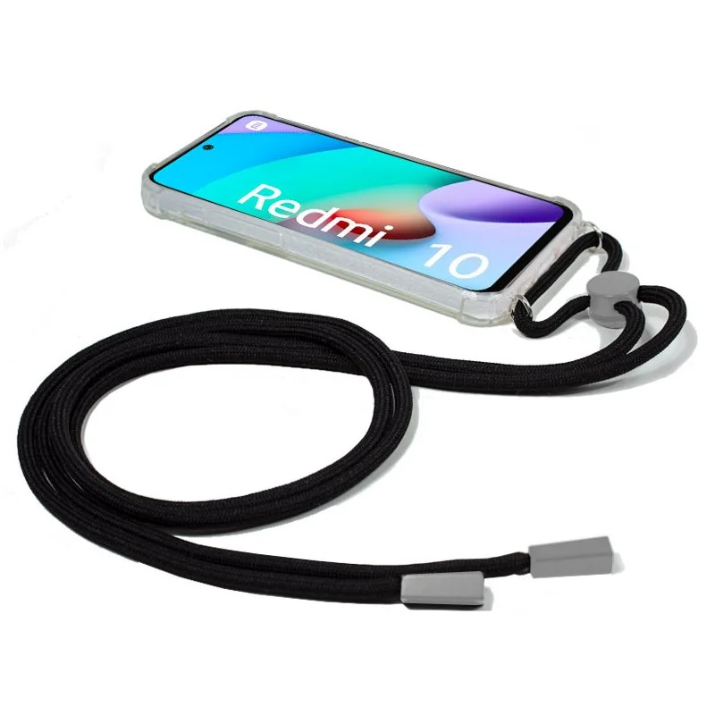Capa Cool Para Xiaomi Redmi 10 Cordão Preto