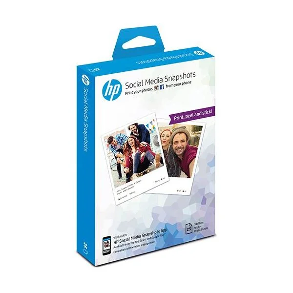 Papel Socialmdia Snapshot 25h 10x13