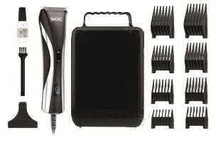 Wahl 09697-1016 Beard Trimmer Black  Satin Steel