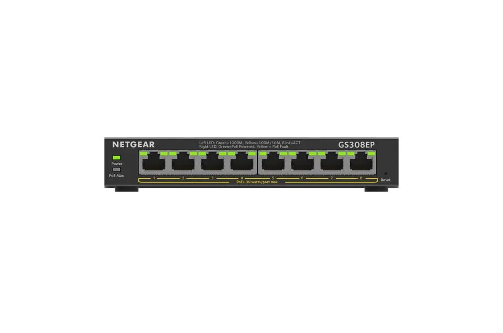 Netgear Plus Switch Gs308ep (Gs308ep-100pes)