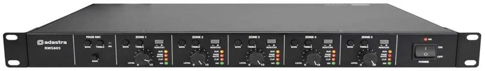 Amplificador 100v 5 X 60w