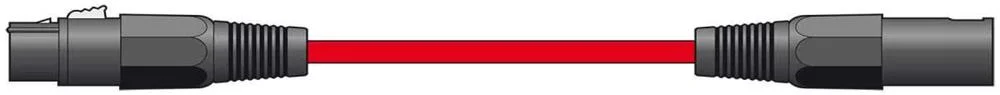Classic Microphone Lead Xlr Female - Male 3.0m Red