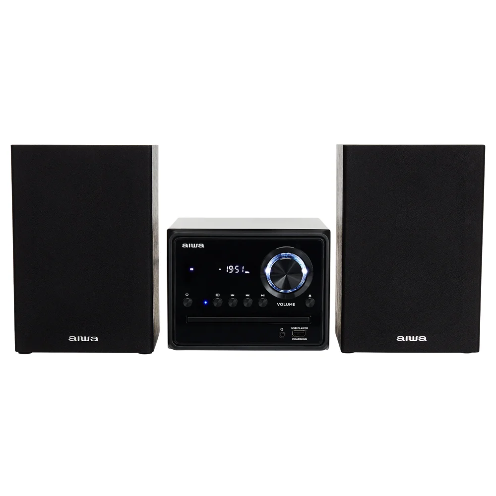 Sistema Hi-Fi 10w+10w Rms Msbtu-300 Preto - Aiwa