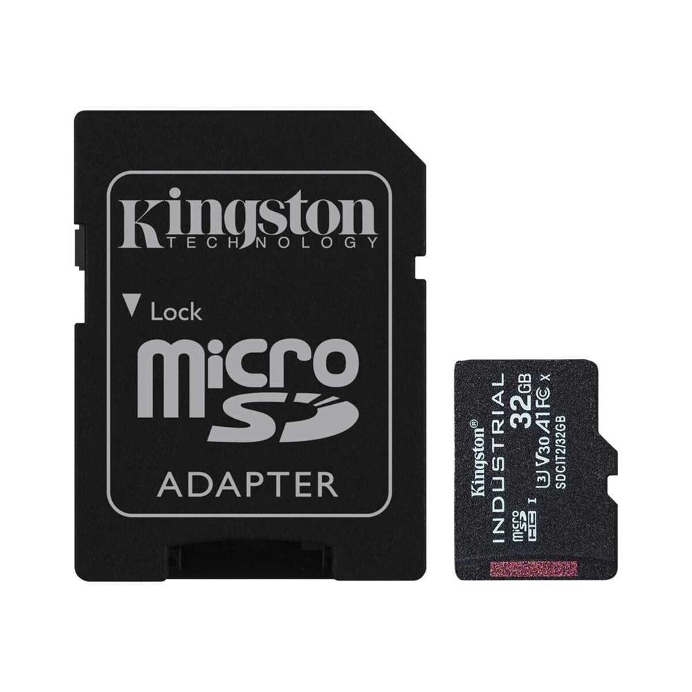 Kingston Industrial - Flash Memory Card - 32 Gb - Microsdhc Uhs-I