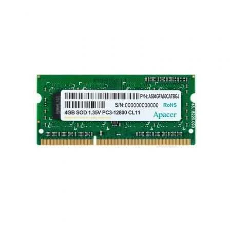 Memoria Ram Apacer 4gb/ Ddr3/ 1600 Mhz/ 1.35v/ Sod