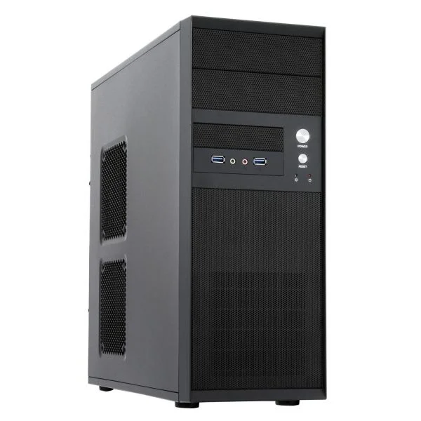 Chieftec Cq-01b-U3-Op Computer Case Midi-Tower Black
