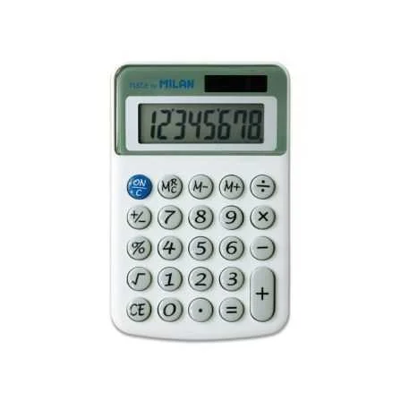 Calculadora Milan 40918bl/ Cinza