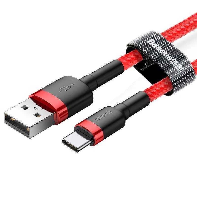 Usb-C Cable Baseus Cafule 2a 2m (Red)