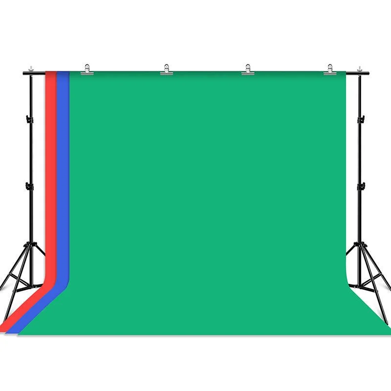 Stand P/ Estúdio Fotográfico 2x3m +3 Telas - Puluz