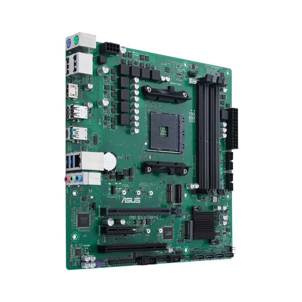 Mb Asus Pro B550m-C/Csm                  (Amd,Am4,Ddr4,Matx)