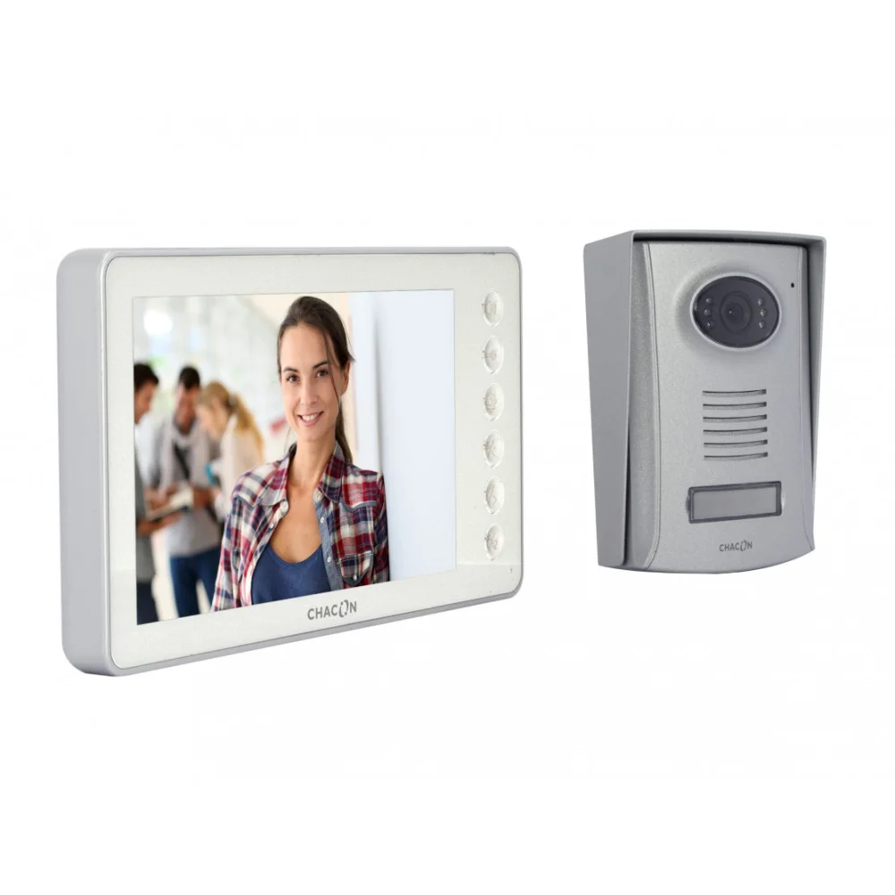 Video Porteiro 7" 4 Fios Branco