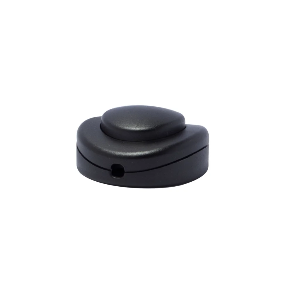 Interruptor de Paso Para Pie Negro