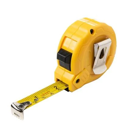 Fita Métrica de Aço 5m/25mm (Amarelo) - Deli