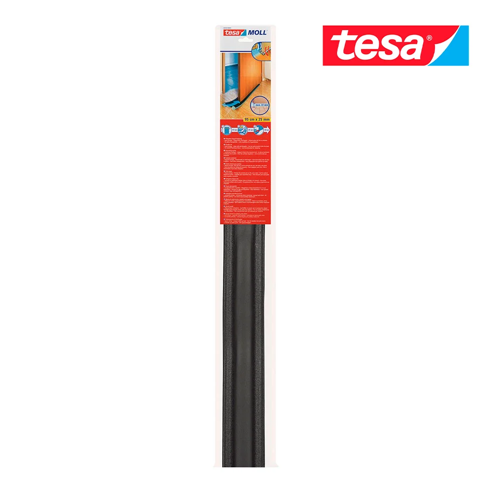 Rollo Veda Porta Duplo 95cmx25mm Cinzento Tesa