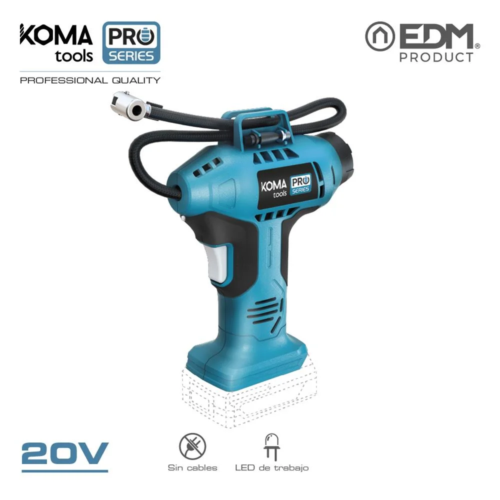 Compressor 20v (Sema Bateria e Carregador) Koma T.