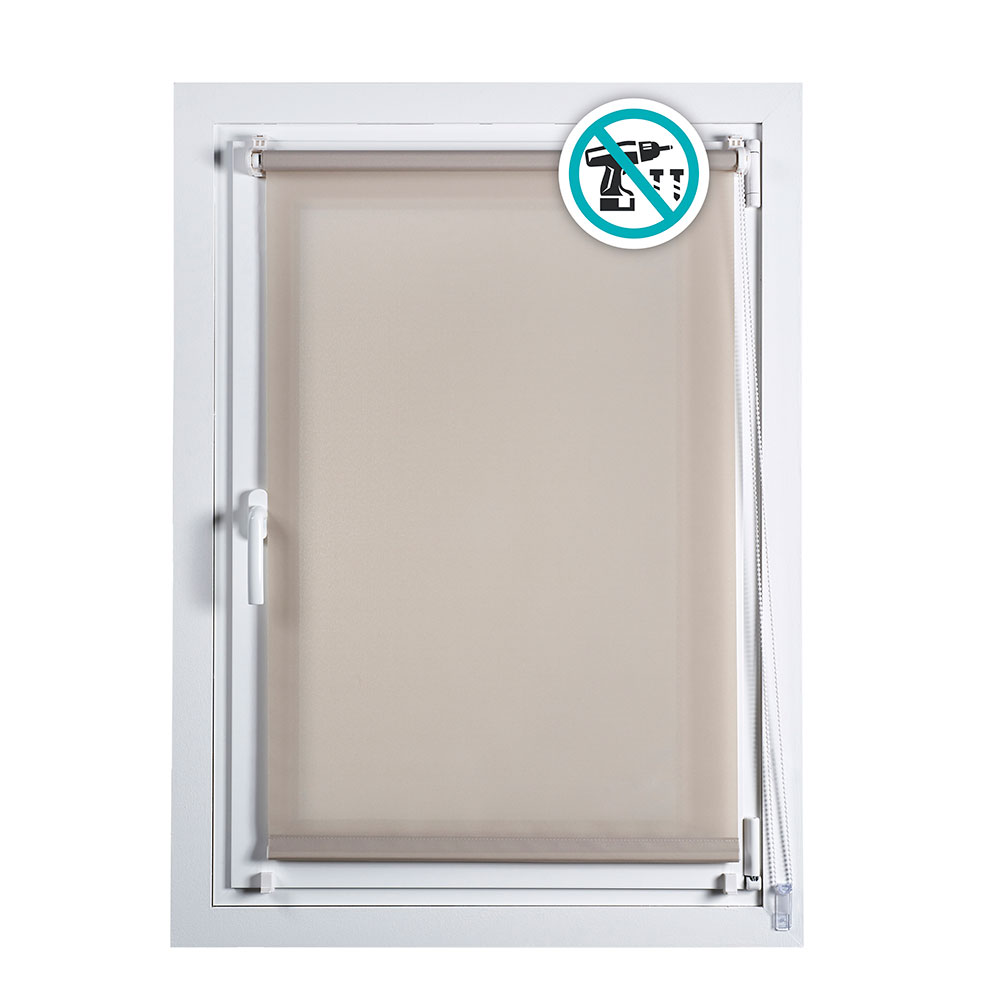 Estore de Rolo Clip&Fix 75x180cm Pedra Stor Planet