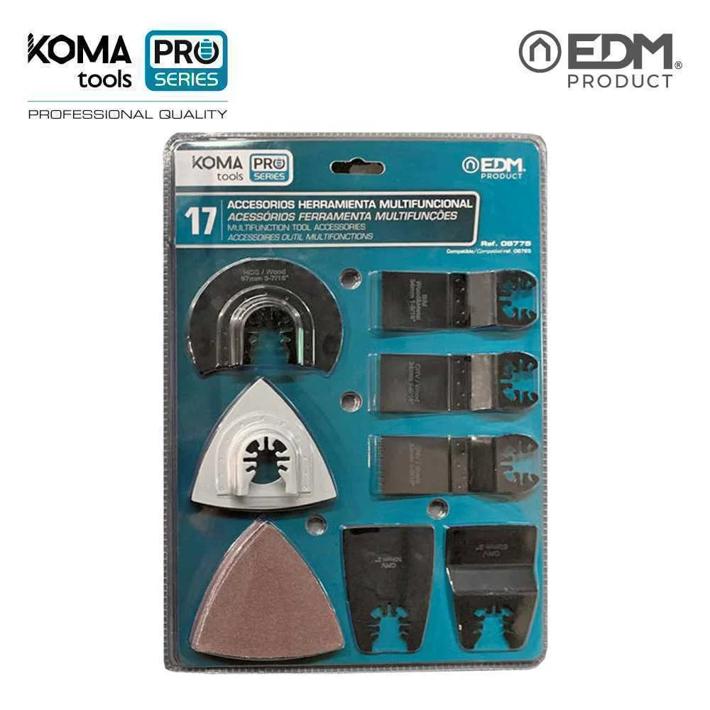 Kit 17 Acessórios Para Ferramentas Multifuncionais