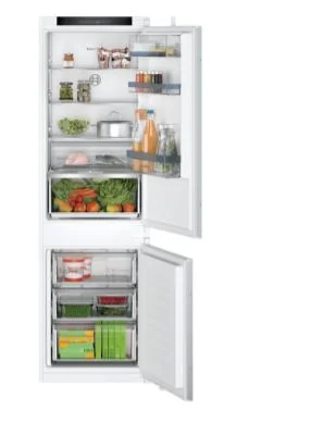 Frigorífico Combinado de Encastre Kin86vse0 260l Branco - Bosch