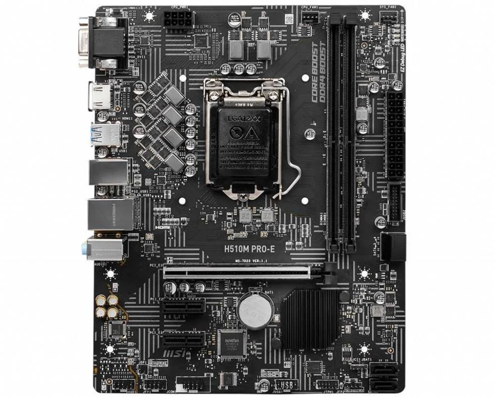 MSI H510M PRO-E motherboard Intel H510 LGA 1200 m.