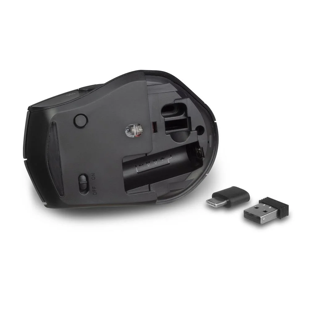 Ewent Rato Wireless 2400dpi Preto Usb-A e Usb-C