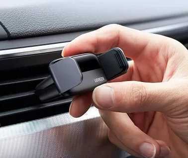 Ugreen Clamped Phone Holder For Smartphones (Blac.