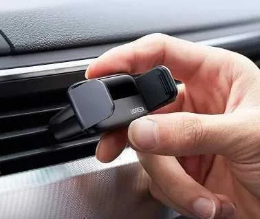 Soporte para Teléfonos Móviles de Coche Negro