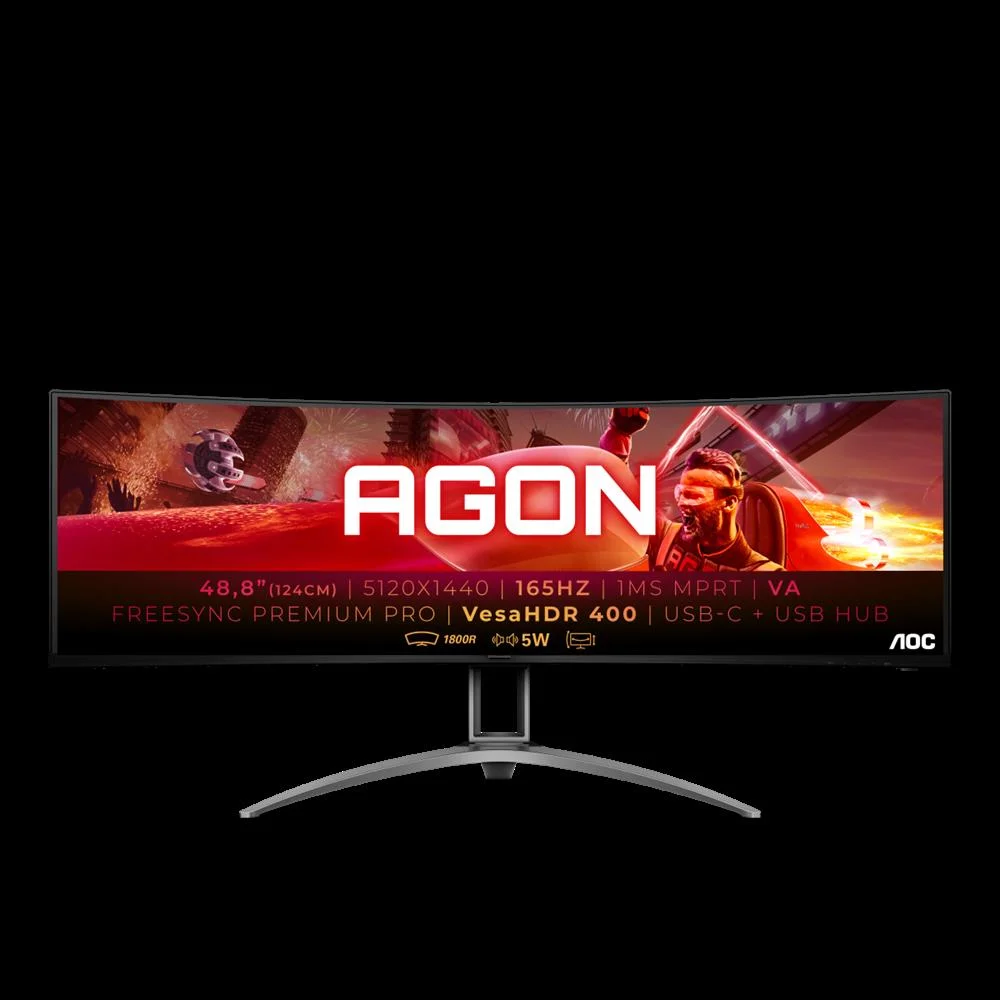 Aoc Ag493ucx2 Monitor de Ecrã 124,5 Cm (49") 5120.