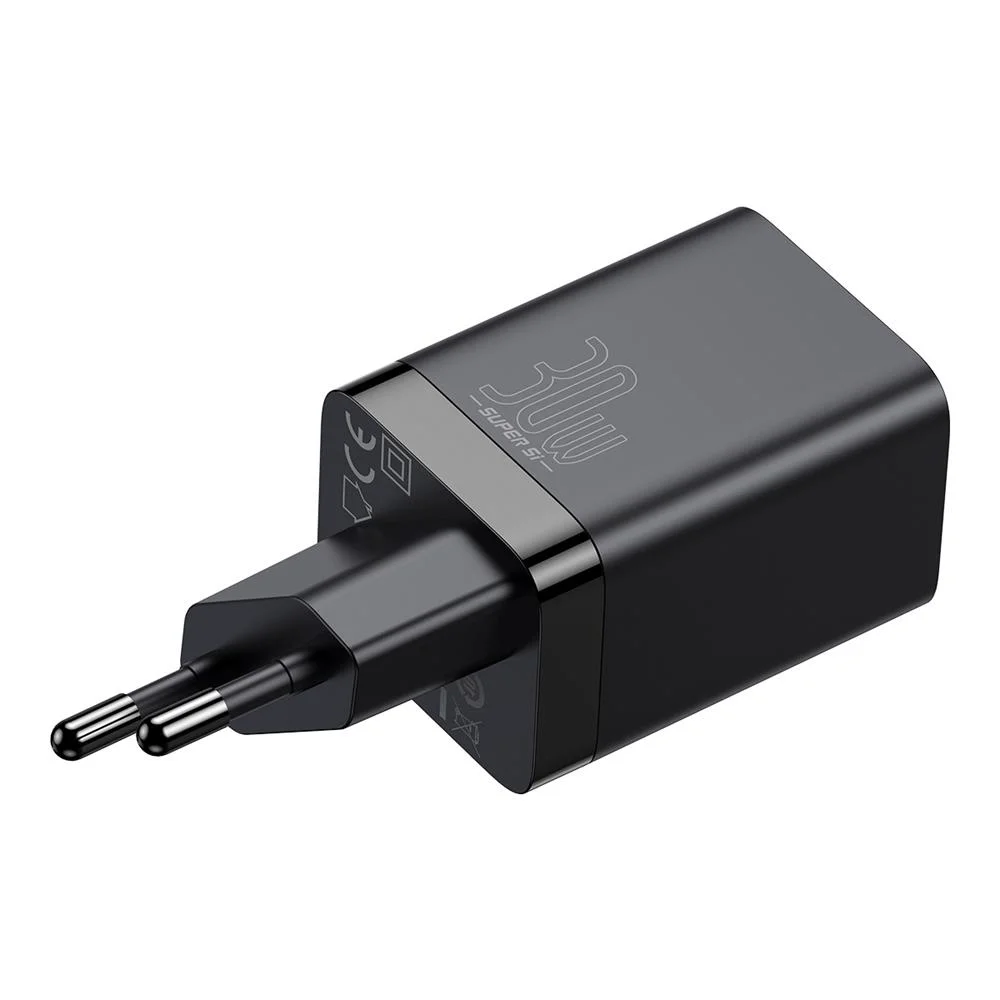 Cargador Usb Rápido Usb-C 30w (Negro)