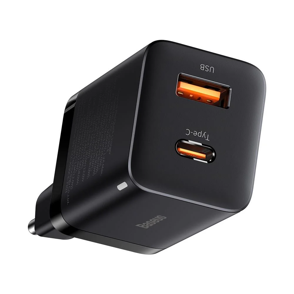 Cargador Usb Rápido Usb-C 30w (Negro)