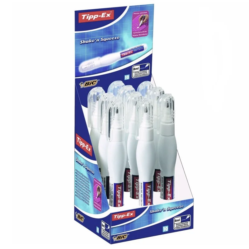 TIPP-EX SHAKEN SQUEEZE CANETA/FITA CORRETORA 8 ML